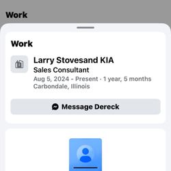 Larry Stovesand Kia - Dereck Ward is a scammer! Dude is a car salesman but has scammed tons of people over $30-50 in sports cards. The dealership is aware as well