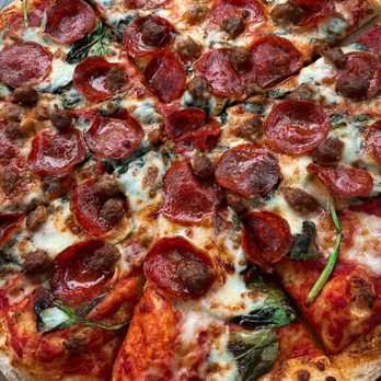 MrJims.Pizza - Pepperoni & Spinach Pizza - Pizza Near Me - Duncanville, Texas MrJims.Pizza - Pepperoni & Spinach Pizza - Pizza Near Me - Duncanville, Texas