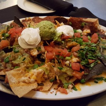 Yard House - Happy hour nachos circa 2017 - New American Near Me - Brea, California