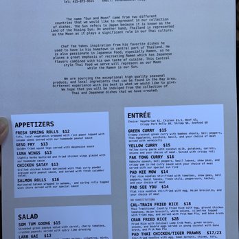 Sun and Moon - Thai Near Me - San Francisco, California Sun and Moon - Thai Near Me - San Francisco, California