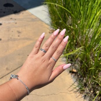 Palm Nails - pink base - Nail Salons Near Me - San Diego, California Palm Nails - pink base - Nail Salons Near Me - San Diego, California