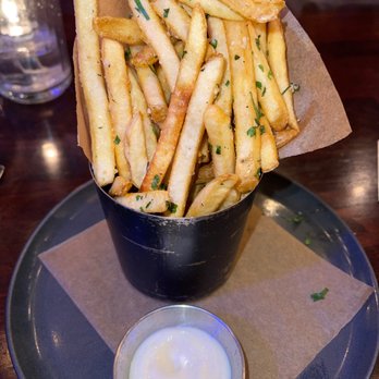 Benchmark - Side of fries with garlic aoili - New American Near Me - Santa Ana, California