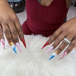 Five Stars Nail And Spa - Beautiful set of nails done by 5 star nail salon Lilburn