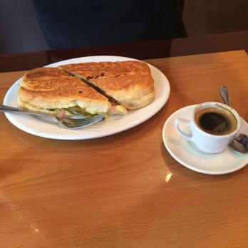 Sabor De Cuba - My brothers Cuban sandwich with his Cuban coffee! - Cuban Near Me - Frederick, Maryland Sabor De Cuba - My brothers Cuban sandwich with his Cuban coffee! - Cuban Near Me - Frederick, Maryland