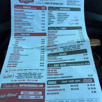 Wayback Burgers - Menu - Burgers Near Me - Milpitas, California Wayback Burgers - Menu - Burgers Near Me - Milpitas, California