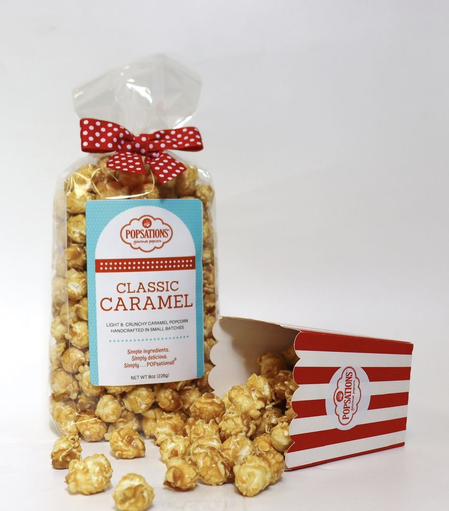 Popsations Popcorn Company Logo