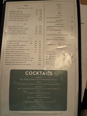 Menu photo 5 Fumo New York, NY