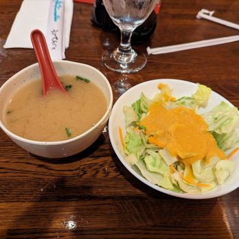 Sushi Tong - Miso and salad - Sushi Bars Near Me - Smyrna, Georgia Sushi Tong - Miso and salad - Sushi Bars Near Me - Smyrna, Georgia
