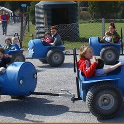 Leahy's Open Farm - The Barrel Train