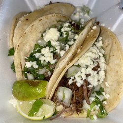 Taqueria La Morenita - Asada taco Barbacoa taco Lengua taco