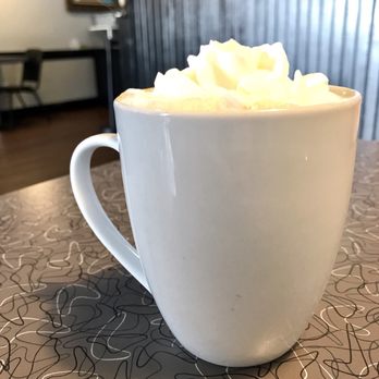 Inner Bean Cafe - Cafe au Lait with freshly made whipped cream - Coffee & Tea Near Me - Augusta, Georgia