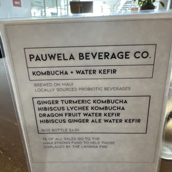 Tiny Pyramid - Drink menu - Cafes Near Me - Honolulu, Hawaii