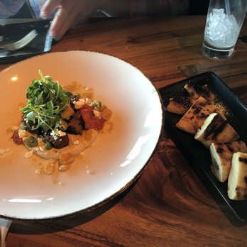 El Five - Lamb sausage with pita - Tapas/Small Plates Near Me - Denver, Colorado El Five - Lamb sausage with pita - Tapas/Small Plates Near Me - Denver, Colorado