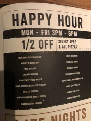 Menu photo 4 Yard House Boston, MA