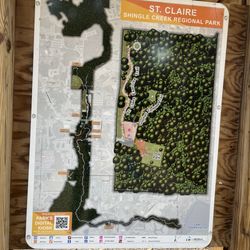 Shingle Creek Regional Park - Park map