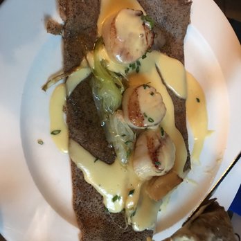 Le Billig - scallops and leek - Creperies Near Me - Quebec City, Quebec Le Billig - scallops and leek - Creperies Near Me - Quebec City, Quebec