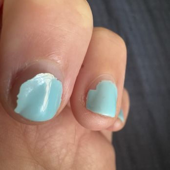 Central West End Nails & Spa - Gel manicure after two days. - Nail Salons Near Me - Saint Louis, Missouri Central West End Nails & Spa - Gel manicure after two days. - Nail Salons Near Me - Saint Louis, Missouri