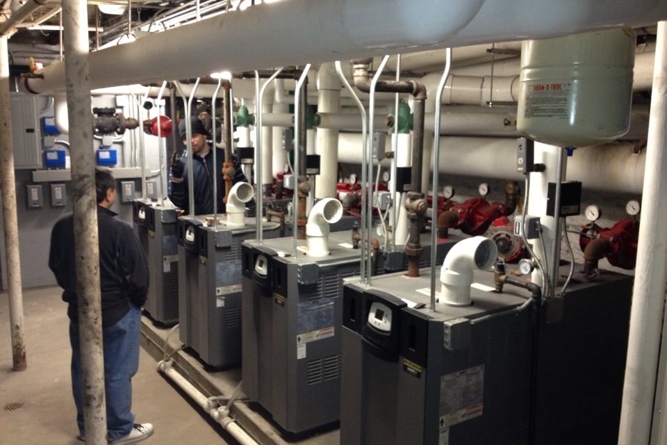 Slide of B & D Heating