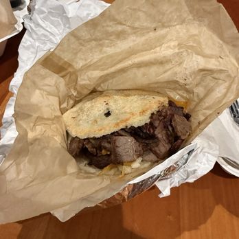 Anytime Arepa - Arepa with beef brisket - Venezuelan Near Me - Milwaukee, Wisconsin