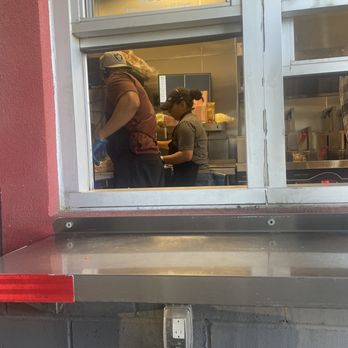 Angie's Lobster - Looking inside the pick up window - Fast Food Near Me - Surprise, Arizona Angie's Lobster - Looking inside the pick up window - Fast Food Near Me - Surprise, Arizona