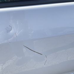 Claremont Auto Care - The area of damage caused by Claremont Auto Repair 02/03/2026.