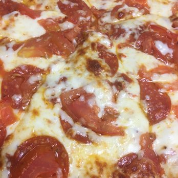 DB's Pizza - Pizza with pepperoni and tomato - Pizza Near Me - South Kingstown, Rhode Island