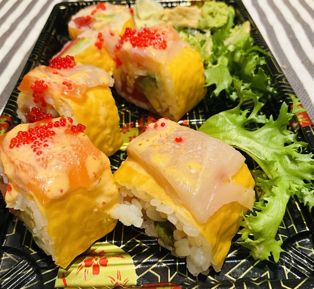 Food from Koi Asian Bistro