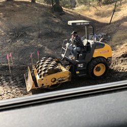 R F Reberry Construction - Putting in my new road!