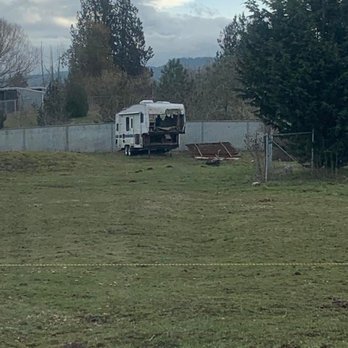Sequim Valley Stables - One of the many pieces of hazardous junk in the pasture - Horseback Riding Near Me - Sequim, Washington