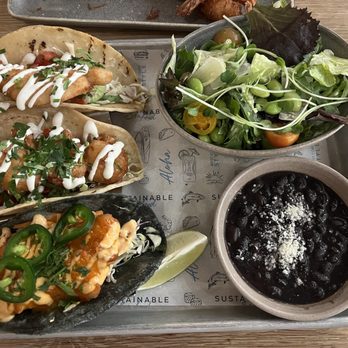Pacific Catch - Taco Platter (3) - Seafood Near Me - Sunnyvale, California