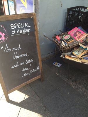 Ampersand Cafe & Bookstore. by null