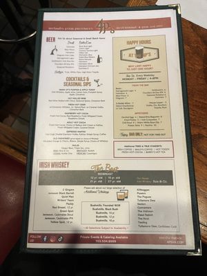Menu photo 3 Ireland's Four Provinces Falls Church, VA
