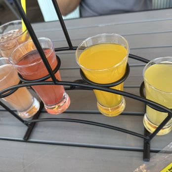 Over Easy - Goodyear - Mimosa flight - Breakfast & Brunch Near Me - Goodyear, Arizona