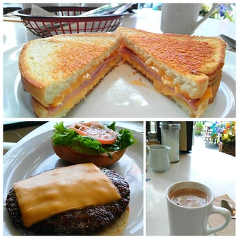 Cannery Cafe - Ham and cheese grilled sandwich, cheeseburger, hot chocolate - Canadian (New) Near Me - Richmond, British Columbia