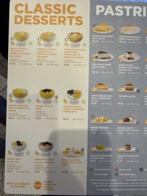 Menu photo 2 Mango Mango Dessert Rockville, MD Menu photo 2 Mango Mango Dessert Rockville, MD