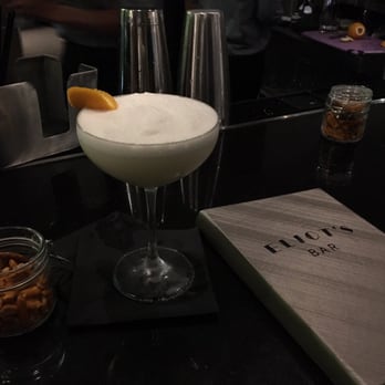 Eliot's Bar - The Delilah, an interesting take on the White Lady using Watershed Four Peel gin to give it some serious complexity. - Coffee & Tea Near Me - Cleveland, Ohio