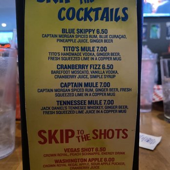 Skippy's Bar and Grill - Drink menu - Sports Bars Near Me - Denver, Colorado Skippy's Bar and Grill - Drink menu - Sports Bars Near Me - Denver, Colorado