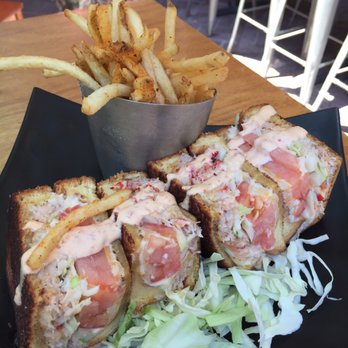 Down the Hatch Maui - Lobster and crab stuffed grilled cheese - Seafood Near Me - Lahaina, Hawaii