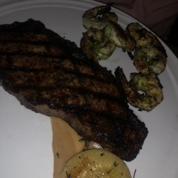 Rusty Pelican - NY strip and shrimp - Seafood Near Me - Tampa, Florida