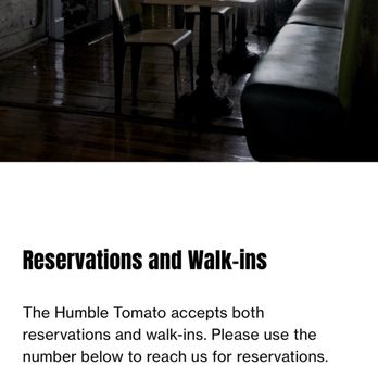The Humble Tomato - Website photo. - Italian Near Me - Lewisburg, West Virginia