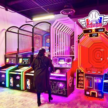 Level Up Bowl & Bistro - Basketball and baseball - Bowling Near Me - Rolling Hills Estates, California