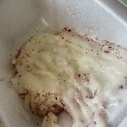 Casablanca Grill - What is this? looks like glue and tastes like glue with sumac - or poi - terrible!