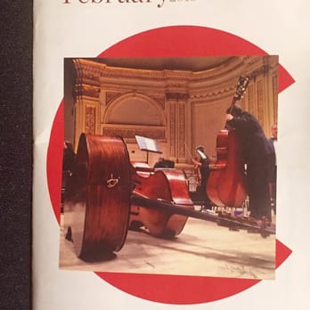 Zankel Hall - Carnegie Hall Playbill - Performing Arts Near Me - New York, New York