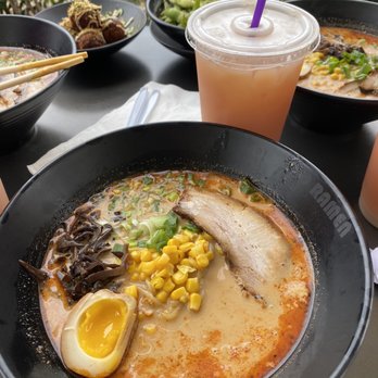 Ito Ramen - Edamame 5 Piece Takoyaki Octopus Balls Guava Lava Spicy Tonkotsu Ramen Shio Pork Ramen - Ramen Near Me - San Antonio, Texas Ito Ramen - Edamame 5 Piece Takoyaki Octopus Balls Guava Lava Spicy Tonkotsu Ramen Shio Pork Ramen - Ramen Near Me - San Antonio, Texas