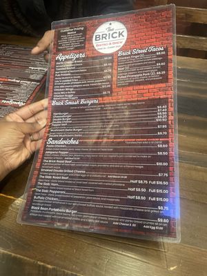 Menu photo 1 Brick Bistro and Brew Festus, MO