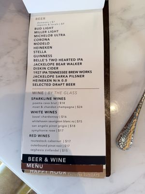 Menu photo 1 Thistle & Rye Nashville, TN