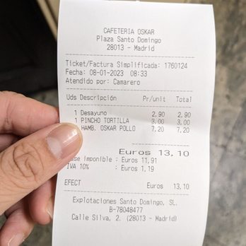 Oskar - Breakfast & Brunch Near Me - Madrid, M