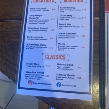 Docks Seafood - Seafood Near Me - South Portland, Maine