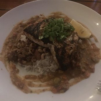 Poseidon - swordfish over red beans and rice. - Seafood Near Me - Hilton Head Island, South Carolina Poseidon - swordfish over red beans and rice. - Seafood Near Me - Hilton Head Island, South Carolina