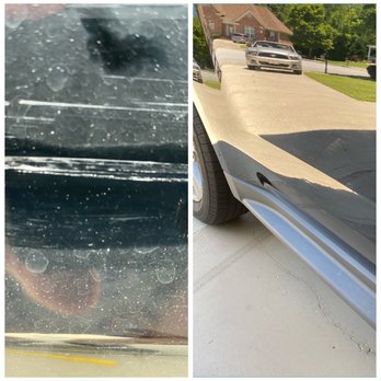 Dents2Go - Before and after door crease repair. - Mobile Dent Repair Near Me - Snellville, Georgia Dents2Go - Before and after door crease repair. - Mobile Dent Repair Near Me - Snellville, Georgia